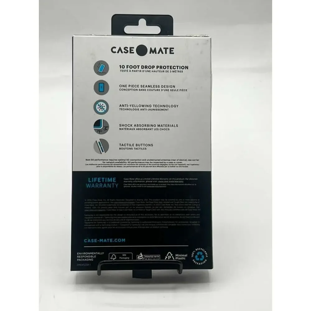 Case-Mate Tough Clear Case for Samsung Galaxy S21 Ultra 5G Ultra Anti-Yellowing